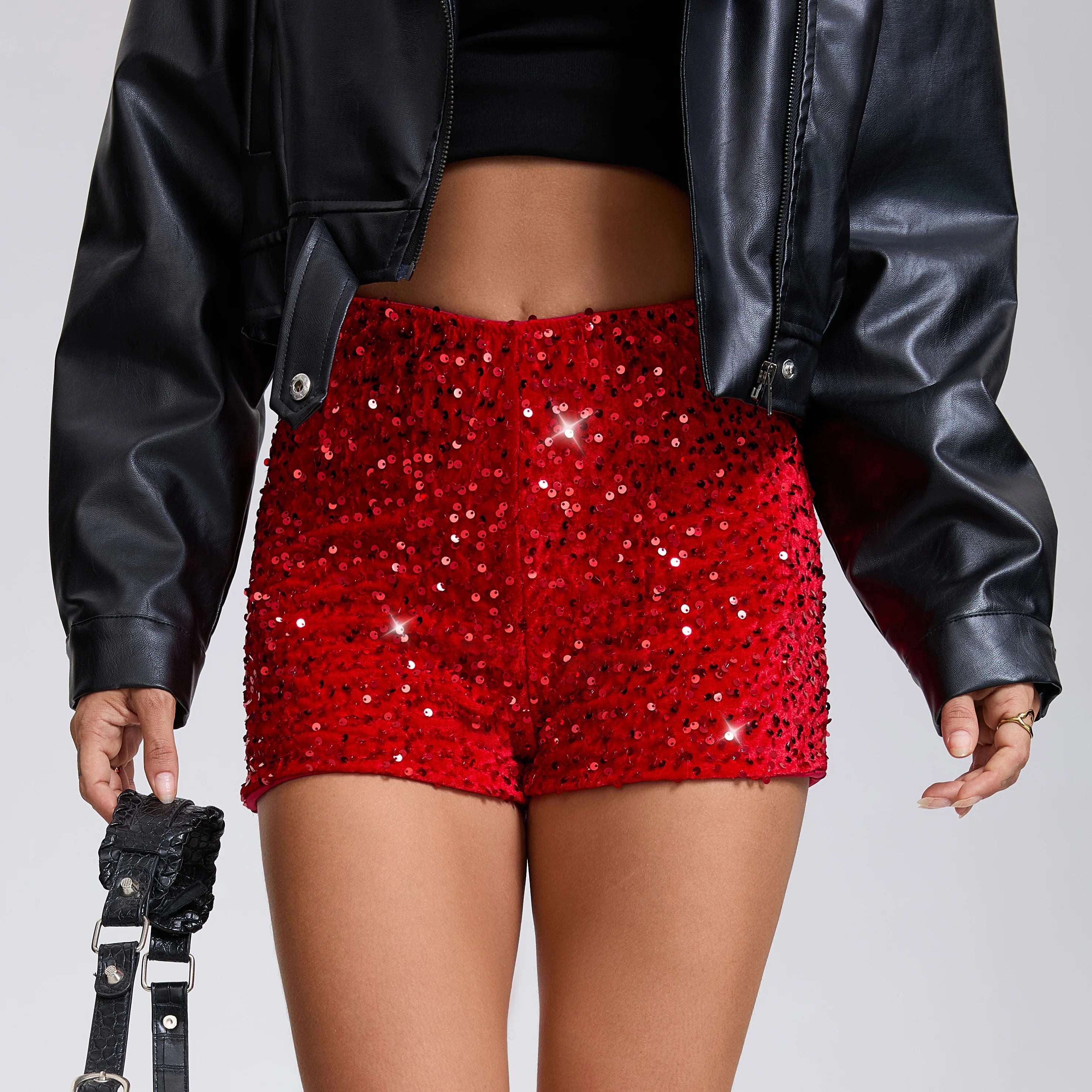 Leopard Print Shorts