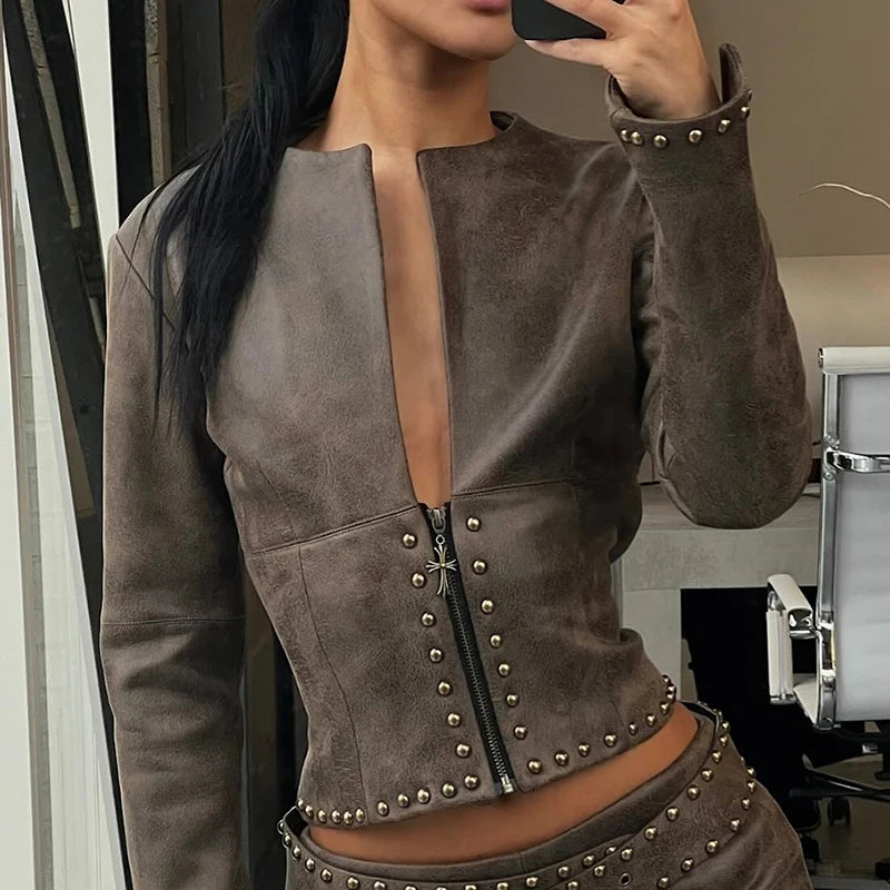 Two piece set Jacket and skirt