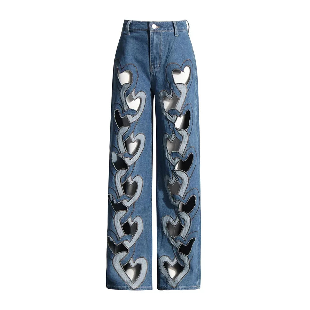 Two Piece set denim top and jeans