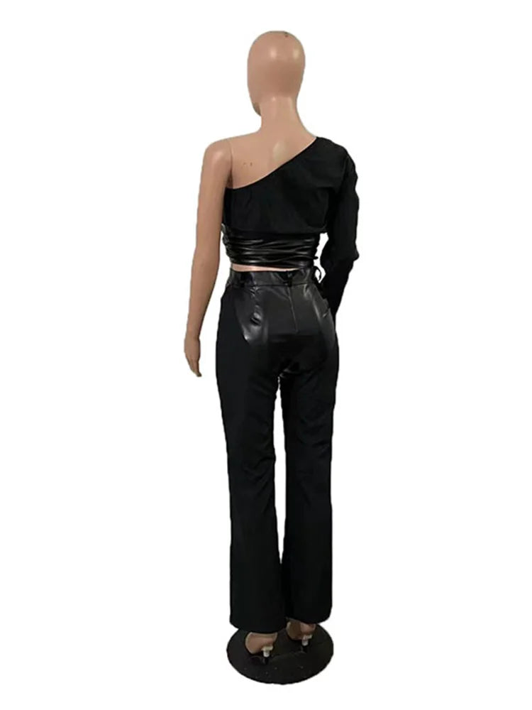 Two piece PU set