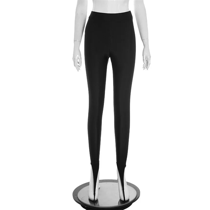 Fashion Women's Shiny Compression Leggings Mid Waist Skinny Tight Yoga Workout Stirrup Pants Sport Bottoms Glossy Lingerie 2026