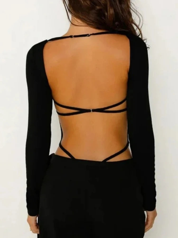 Backless Bodysuit