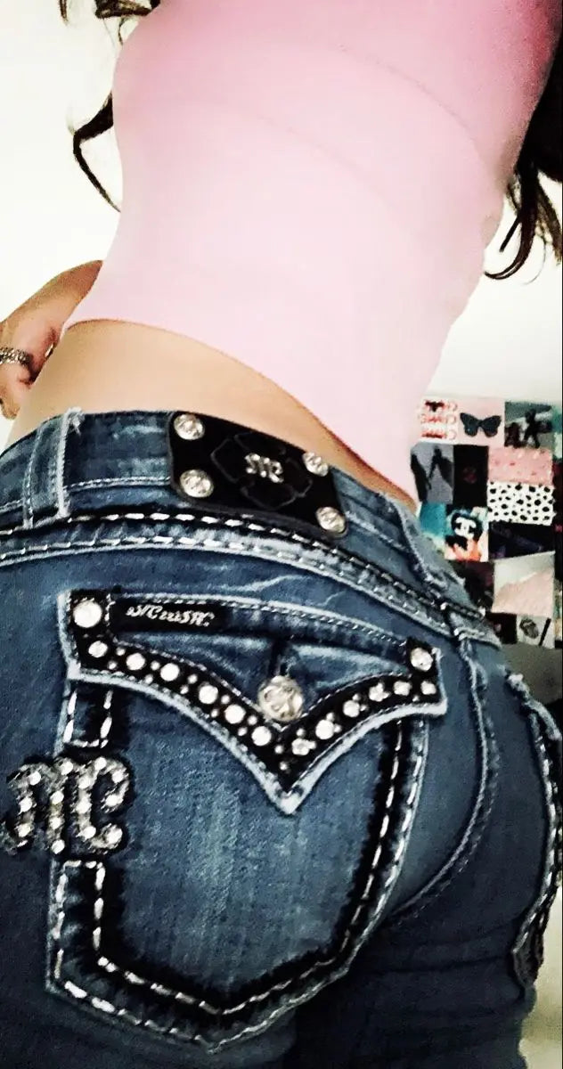 Low rise vinage jeans