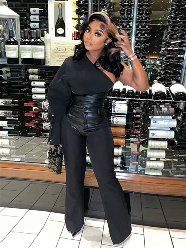 Two piece PU set