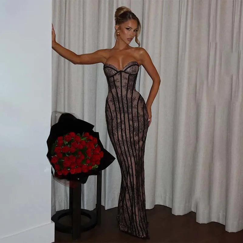 Townlike Lace Patchwork Pleated Dress Women Spaghetti Strap Mini 2026 Spring Summer Dress Evening Nightclub Sexy Party Dresses