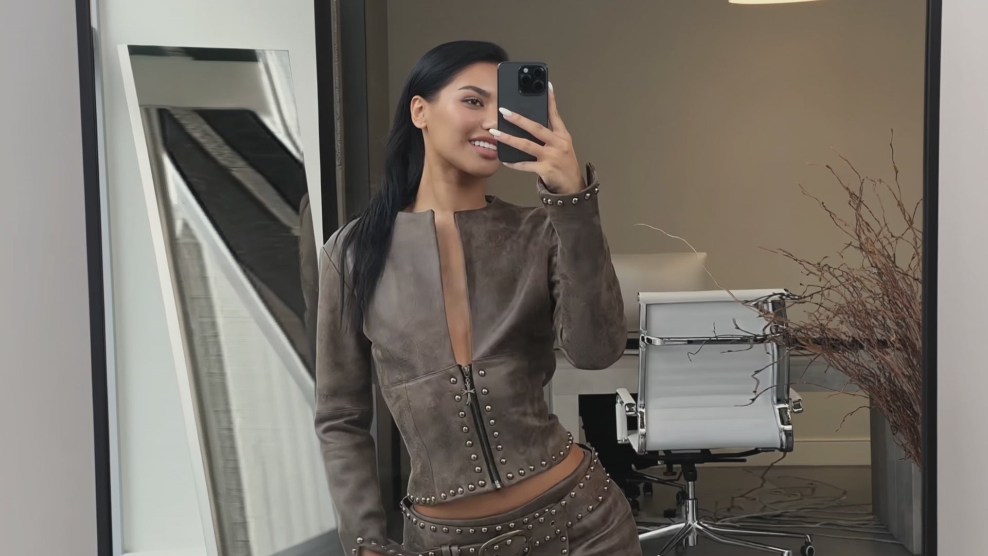 Two piece set Jacket and skirt