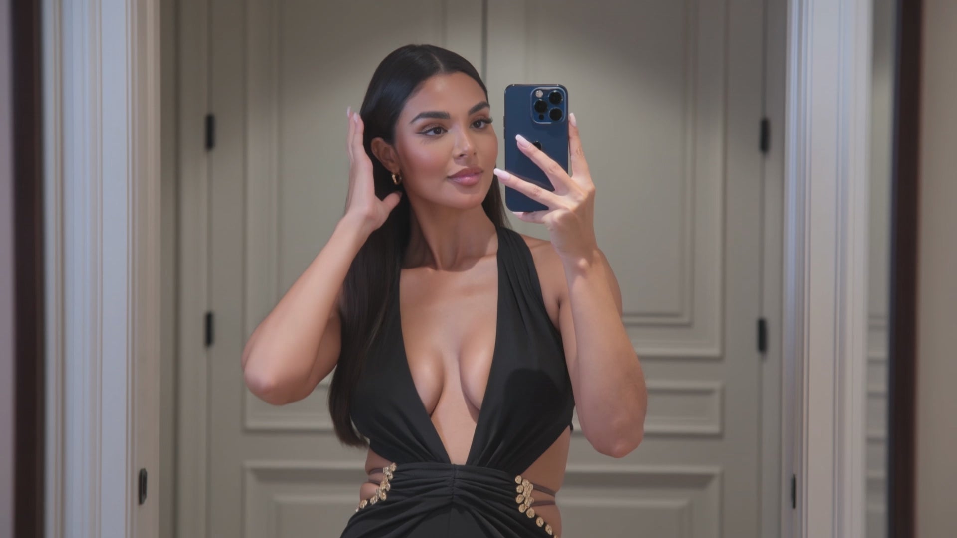 Waistless Cross jumpsuit